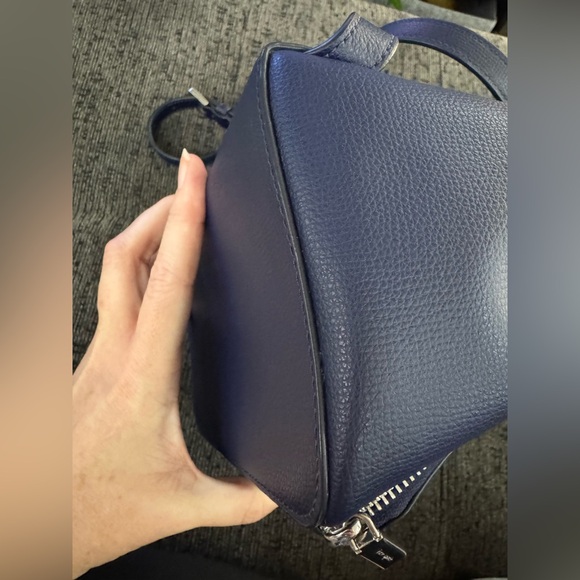 Kate Spade Madison Flap Backpack Parisian Navy Leather Bag KC428 NWOT - Picture 8 of 16